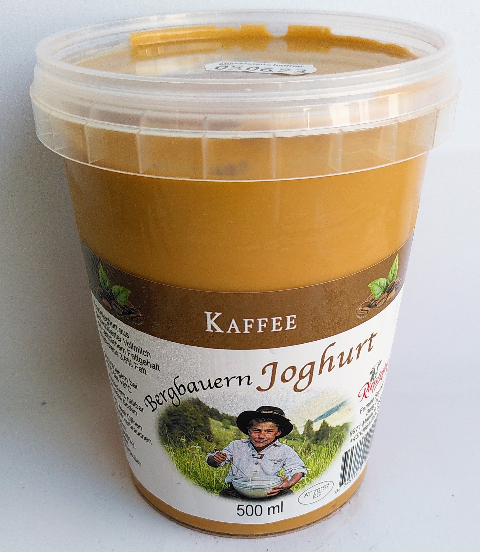 Bergbauern Joghurt Kaffee 500ml